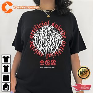 Bad Omens 2023 Rock Band Music Concert T-shirt