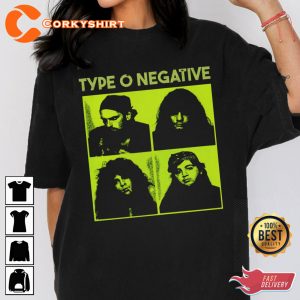 Band Type O Negative Bloody Kisses Album T-shirt