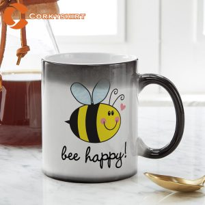Bee Happy Magic Coffee Mug