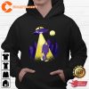 Bigfoot Ufo Abduction Halloween Shirt Hoodie