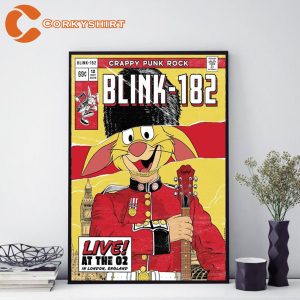 Blink-182 Crappy Punk Rock Live Tour Poster