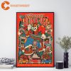 Blink-182 World Tour 2023 – 2024 Music Concert Poster