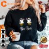 Boo Bees Couples Halloween Shirt Wine Drinking Sweatshirt