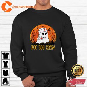 Boo Boo Crew Nurse Funny Halloween Nurse Sweatshirt