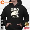 Boo Yall Funny Spooky Cute Kawaii Halloween Sweatshirt