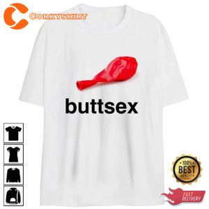 Buttsex Meme Satire T-Shirt