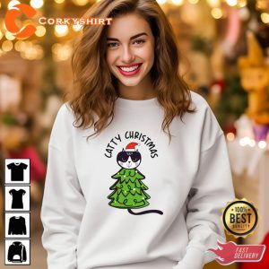 Catty Christmas Sweatshirt