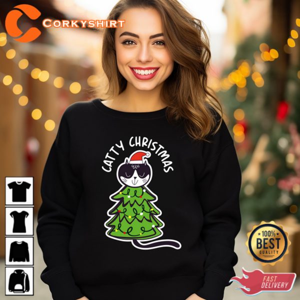 Catty Christmas Sweatshirt