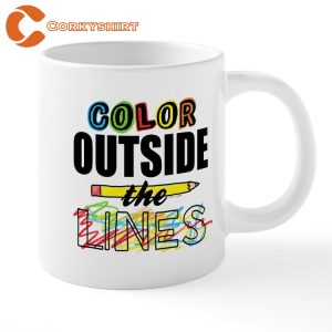 Color Outside The Lines Coffee Mug