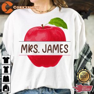 Custom Teacher Personalized School Teacher Team T-Shirt