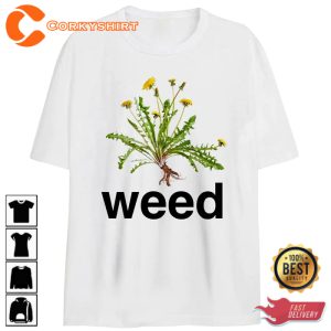 Damn Weed Flower T-Shirt