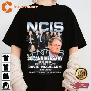 David McCallum 20th Aniversary Shirt