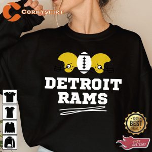 Detroit Rams La Rams Champion Football Sweatshirt