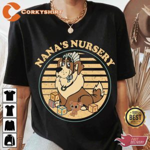 Disney Peter Pan Nana Nursery Caring For Your Little Cartoon T-Shirt