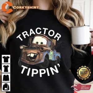 Disney Pixar Cars 3 Mater Tractor Tippin Graphic T-Shirt