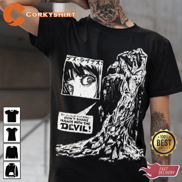 Dont Shake Hands With the Devil Rock Music T-shirt