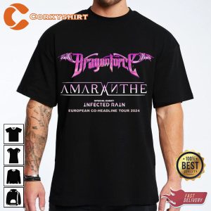 DragonForce And Amaranthe Co-Headline Tour 2024 Merch
