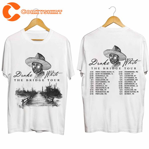 Drake White 2024 The Bridge Tour T-shirt