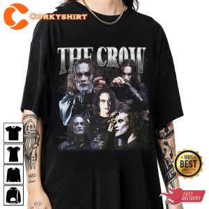 Eric Draven The Crow 90s Movie T-shirt