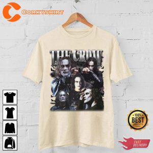 Eric Draven The Crow 90s Movie T-shirt