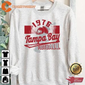 Est 1976 Tampa Bay Vintage Inspired Nfl Football Sportwear Sweatshirt