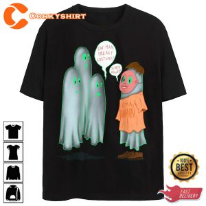 Eww Man Freaky Ghost Costume T-Shirt