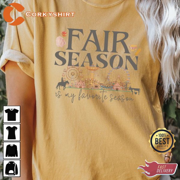 Fair Season County Fair State Festival Outfit T-Shirt