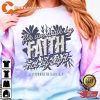 For We Walk By Faith Not By Sign Bible Verse Tie-dye Sweatshirt