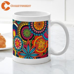 Funky Retro Pattern Coffee Mug