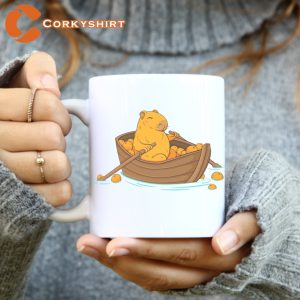 Funny Capybara Gifts Meme Coffee Mug