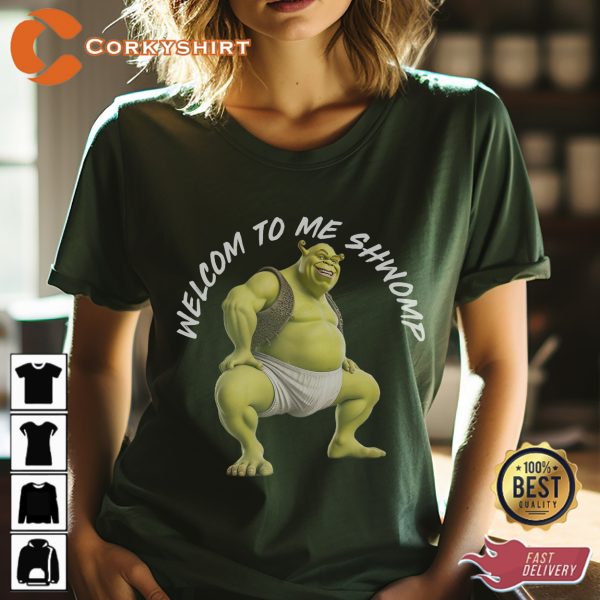 Funny Shrek Swamp T-shirt