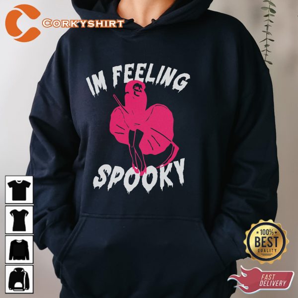 Funny Women’s Halloween Hoodie Marilyn Monroe Ghost