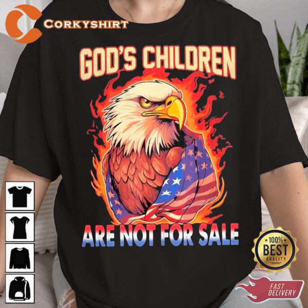 Gods Children Are Not For Sale End Human Trafficking T-Shirt