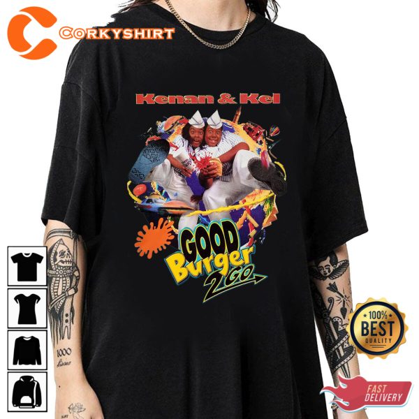 Good Burger 2 Movie Nickelodeon Kenan And Kel 90s T-shirt