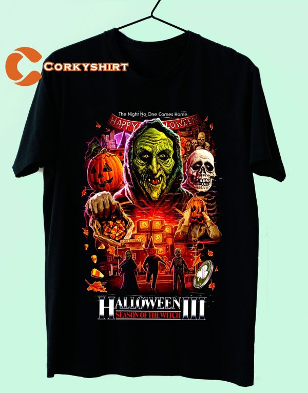 Halloween Horror Characters Season Of The Witch T-Shirt