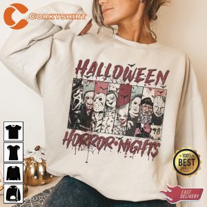 Halloween Horror Movies Night Shirt Halloween Sweatshirt