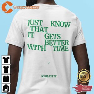 House Harmony Fred Again Better With Time Lyrics Jersey T-Shirt