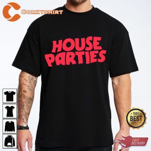 House Parties Co headline 2023 Tour With Cant Swim T-shirt
