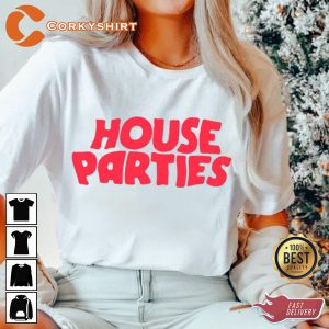 House Parties Co headline 2023 Tour With Cant Swim T-shirt