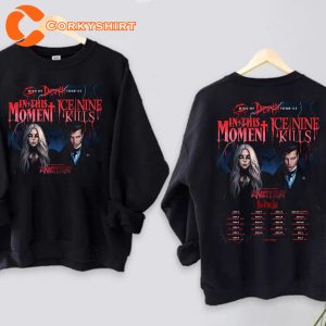 In This Moment And Ice Nine Kills Kiss of Death Tour 2023 T-shirt