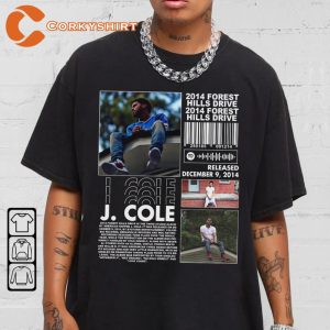 J Cole Y2K 2014 Forest Hills Drive Nostalgia Vinyl Sweatshirt