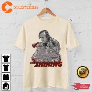 Jack Nicholson Movies The Shining 80s T-shirt