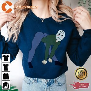 Jason Voorhees Sweatshirt Funny Friday The 13th Horror Movie Shirt