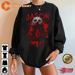 Jason Vorhees Friday The 13th Series Horror Film T-shirt