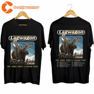 Lagwagon Tour 2023 The Third Times A Charm T-shirt