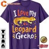 Leopard Gecko Adventure Reptile Lover T-Shirt