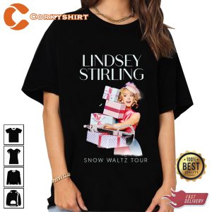 Lindsey Stirling Concert 2023 Snow Waltz Tour T-shirt