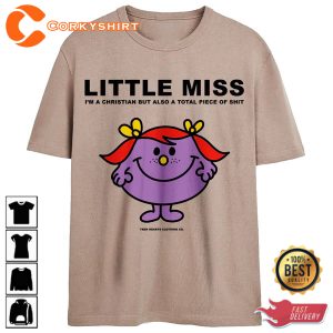 Little Miss Im A Christian T-Shirt