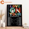 Love On Tour 2023 Home Decor Concert Tour Poster Wall Art Print