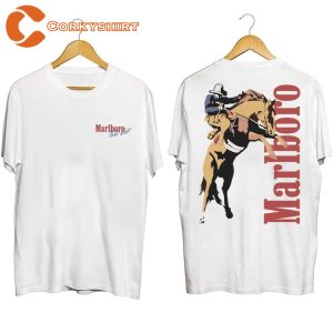 Marlboro Cowboy Wild West Cigarettes Inspired T-Shirt